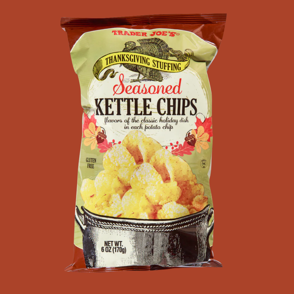 stuffing kettle chips for Thanksgiving